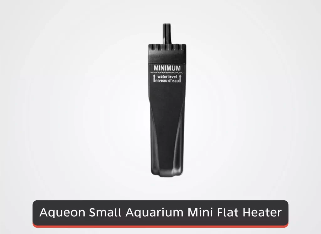 Aqueon Small Aquarium Fish Tank Submersible Mini Flat Heater