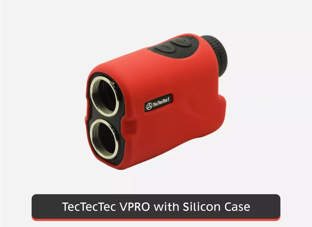 TecTecTec VPRO Golf Rangefinder with Silicon Case