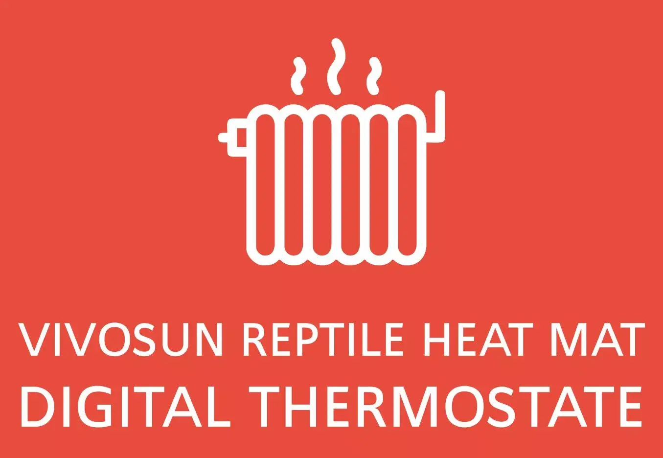 All about the VIVOSUN Reptile Heat Mat and Digital Thermostat Combo