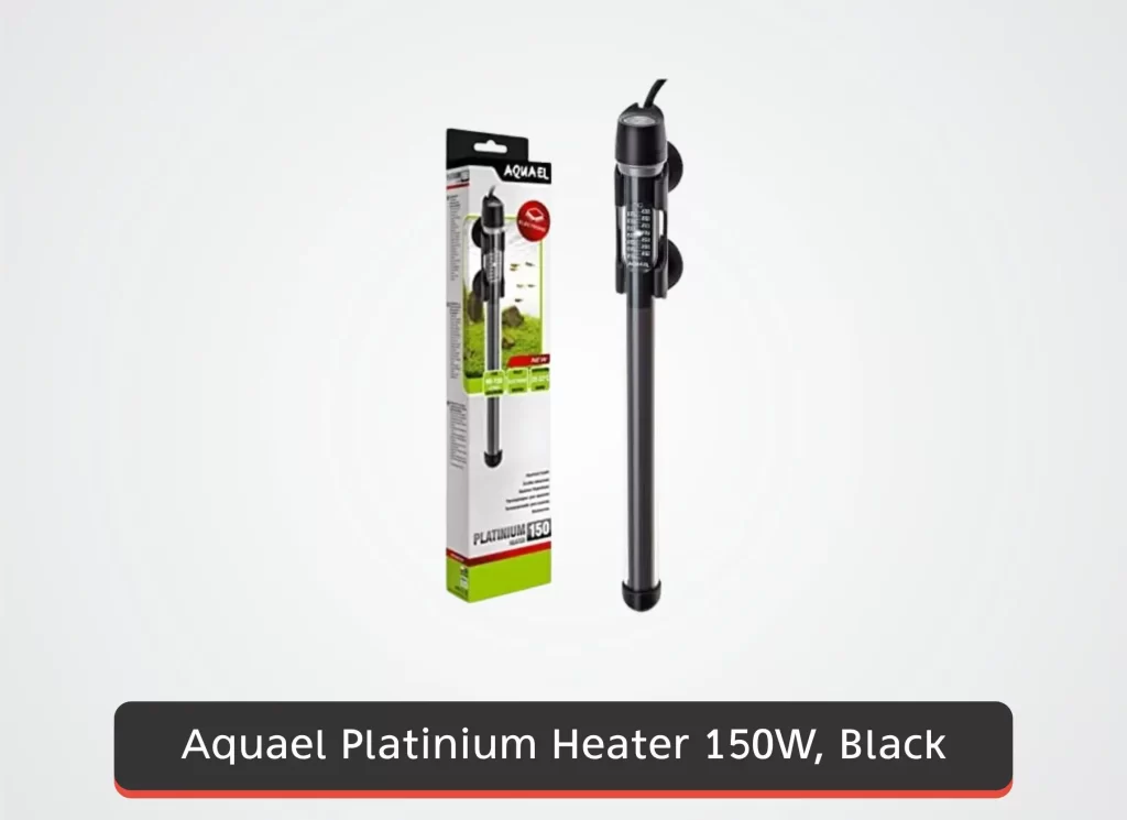 Aquael Platinium Heater 150W, Black