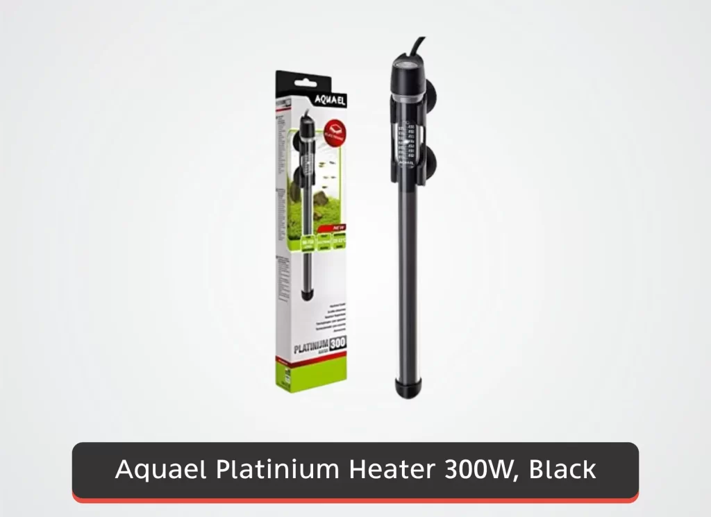 Aquael Platinium Heater 300W, Black
