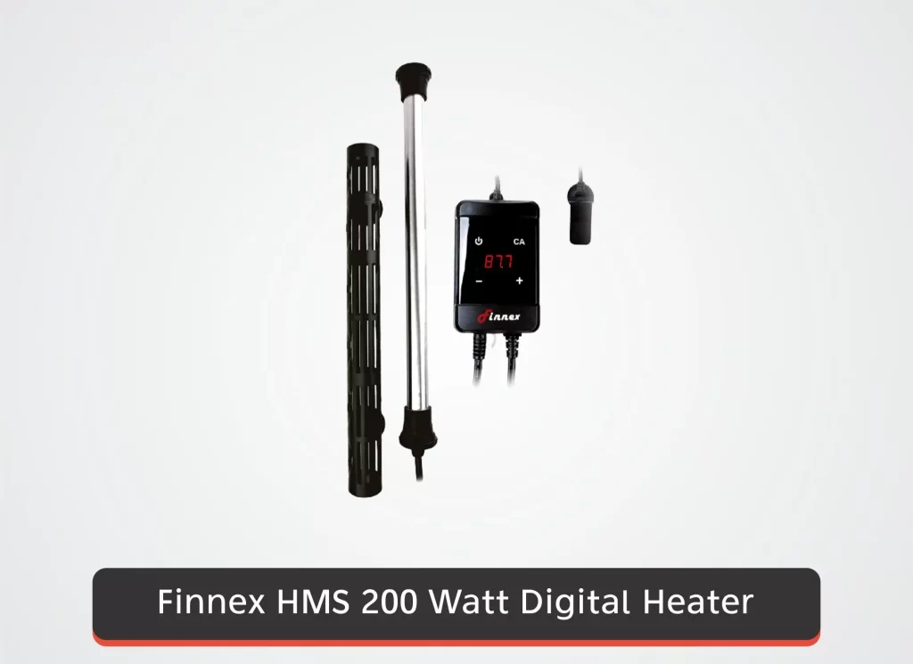  Finnex HMS 200 Watt Digital Titanium Aquarium Heater