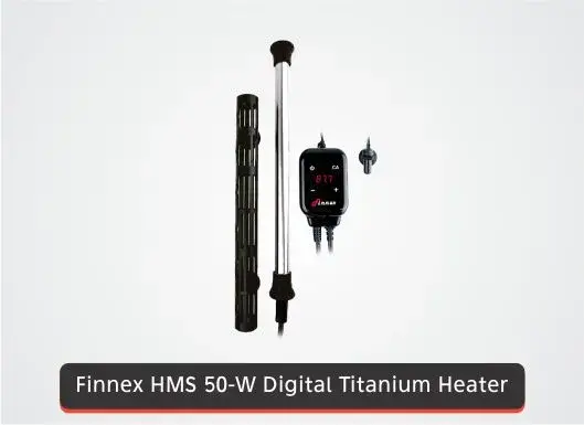 Finnex HMS 50 Watt Digital Titanium Aquarium Heater