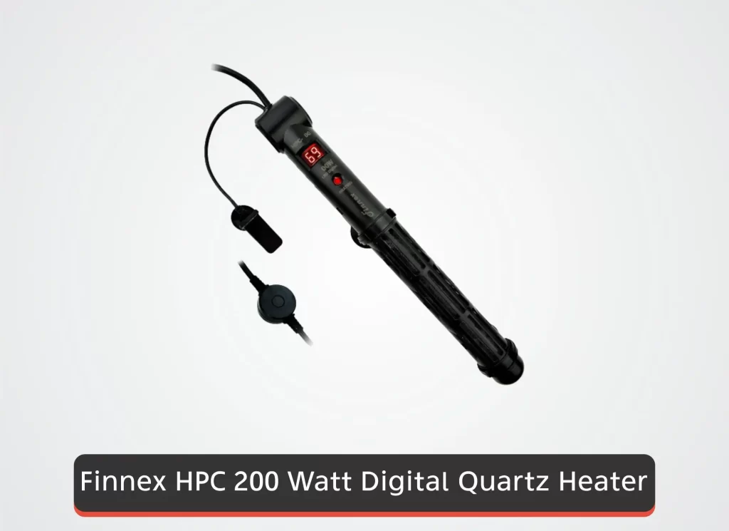 Finnex HPC 200 Watt Digital Quartz Glass Heater