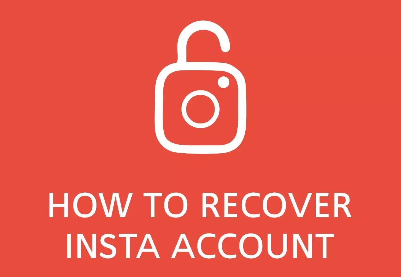 How to Recover Instagram account