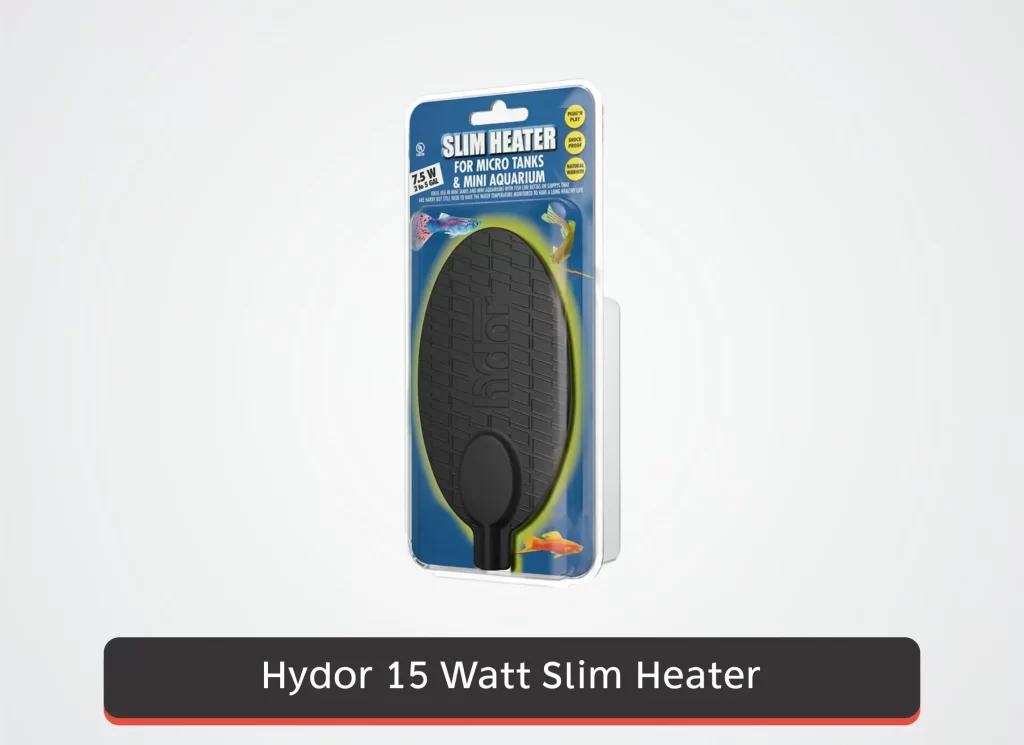 Hydor 15 Watt Slim Heater for Bettas and Aquariums