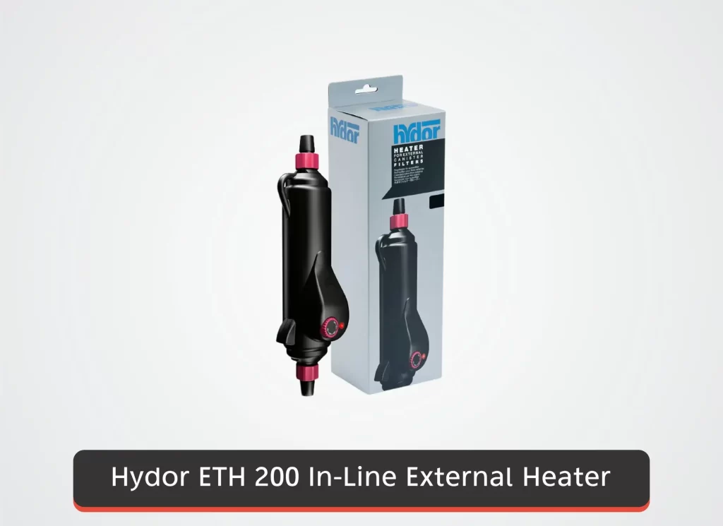 Hydor ETH 200 In-Line External Aquarium Heater, 200 Watt