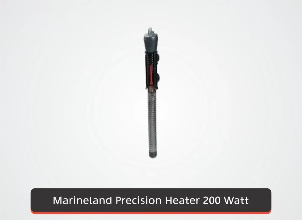 Marineland Precision Heater for Saltwater or Freshwater Aquariums – 200 Watt