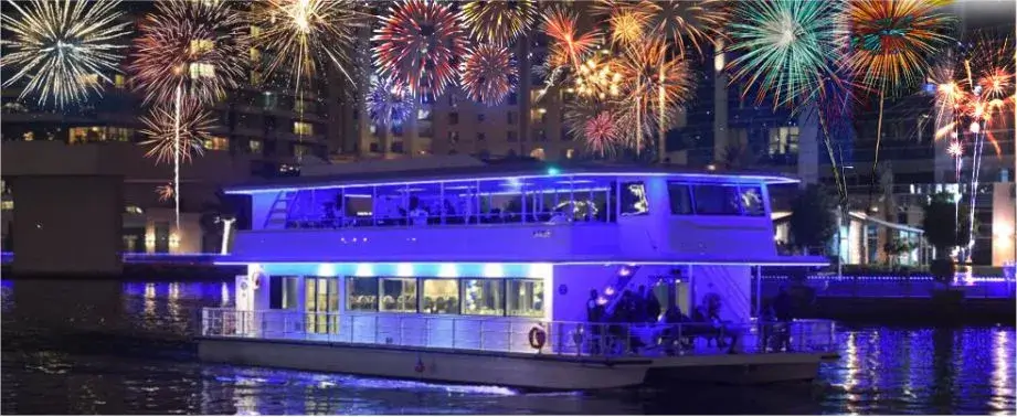New Year new canal cruise party