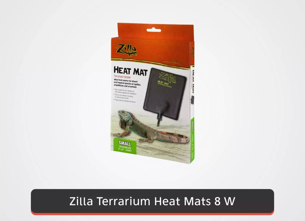 Zilla Terrarium Heat Mats Small for 10-20 Gallon - 8 Watt
