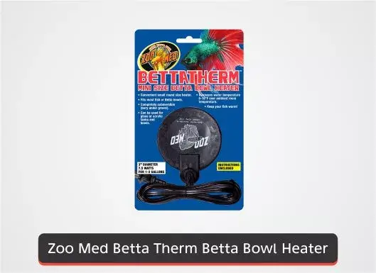 Zoo Med BettaTherm Submersible Betta Bowl Heater - 7.5 Watts